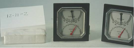Temperature / humidity gauge